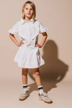 New Blouse Santel | White | DAMES Co-ords|Co-ords