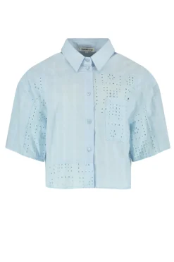 Best Blouse Tyra | Sky blue | Harper & Yve DAMES Blouses|Tops