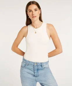 Outlet Body Lotta | Creme white | DAMES Basics|Tops