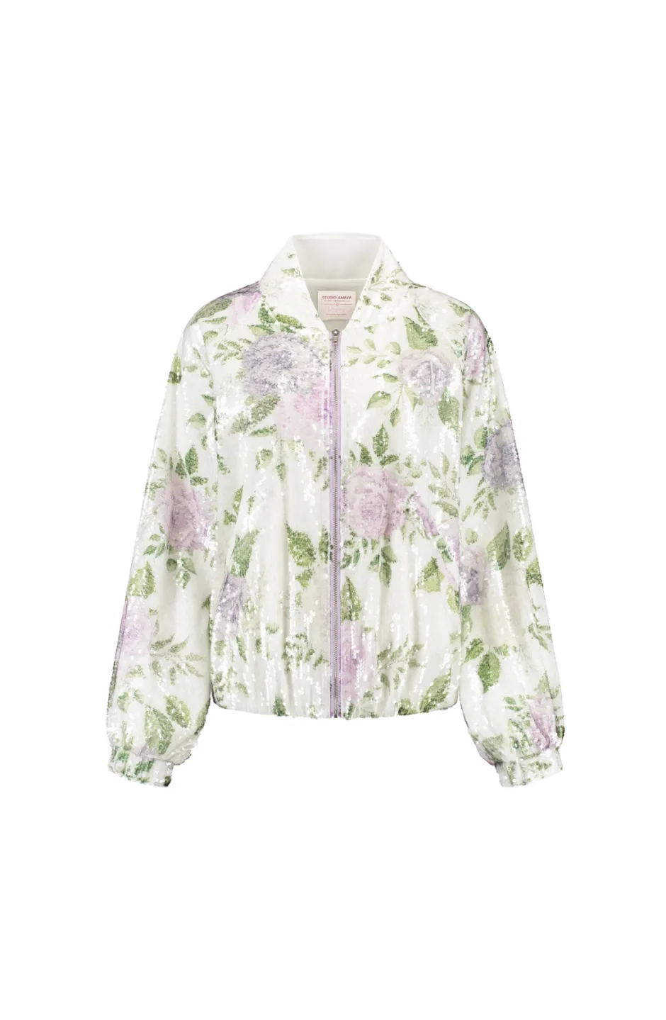 Best Bomberjack Step Up | Lilac sequin bouquet | DAMES Co-ords|Jacks & Jassen