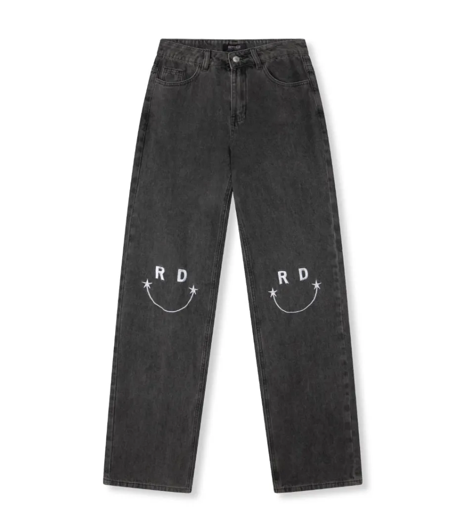 Outlet Broek Hannah | Grey Denim | DAMES Broeken