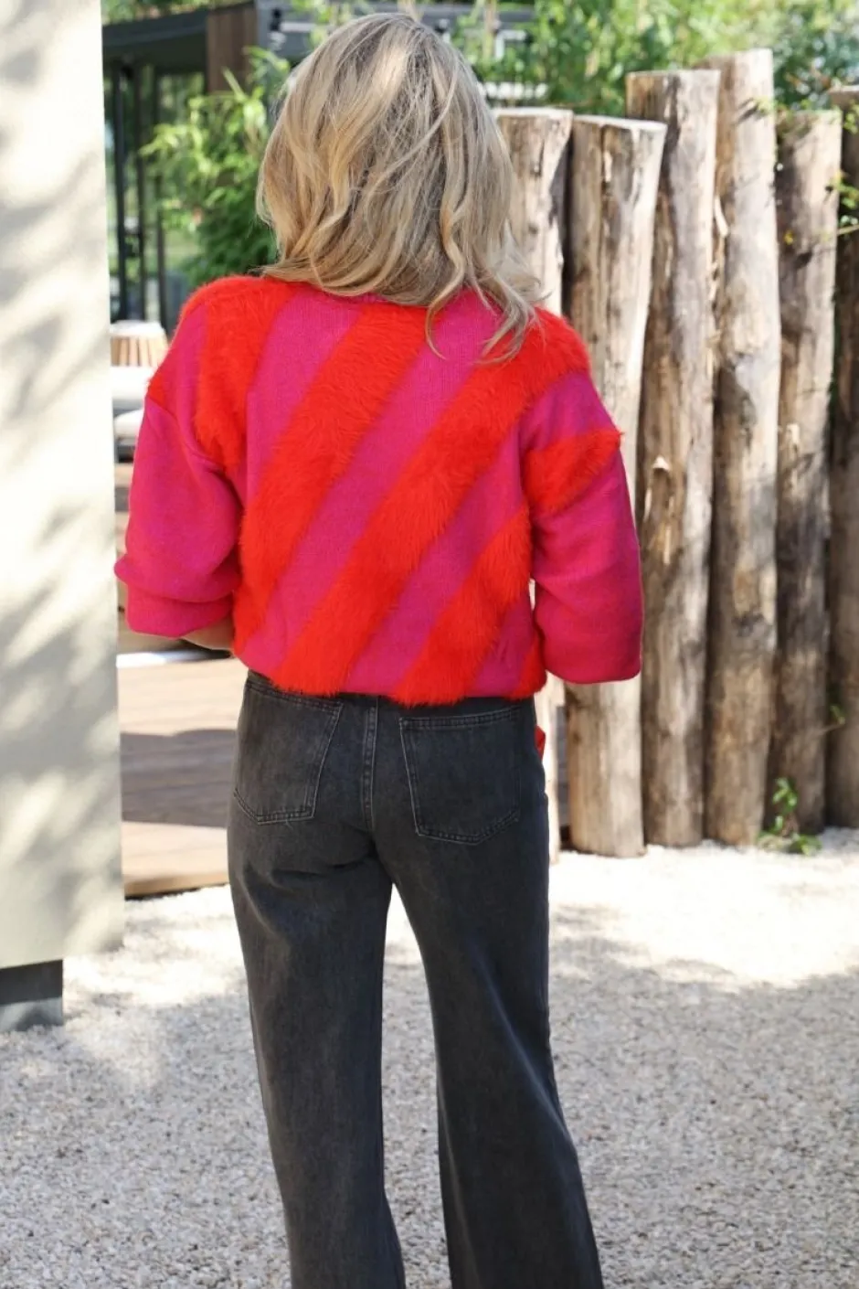 Outlet Broek Hannah | Grey Denim | DAMES Broeken