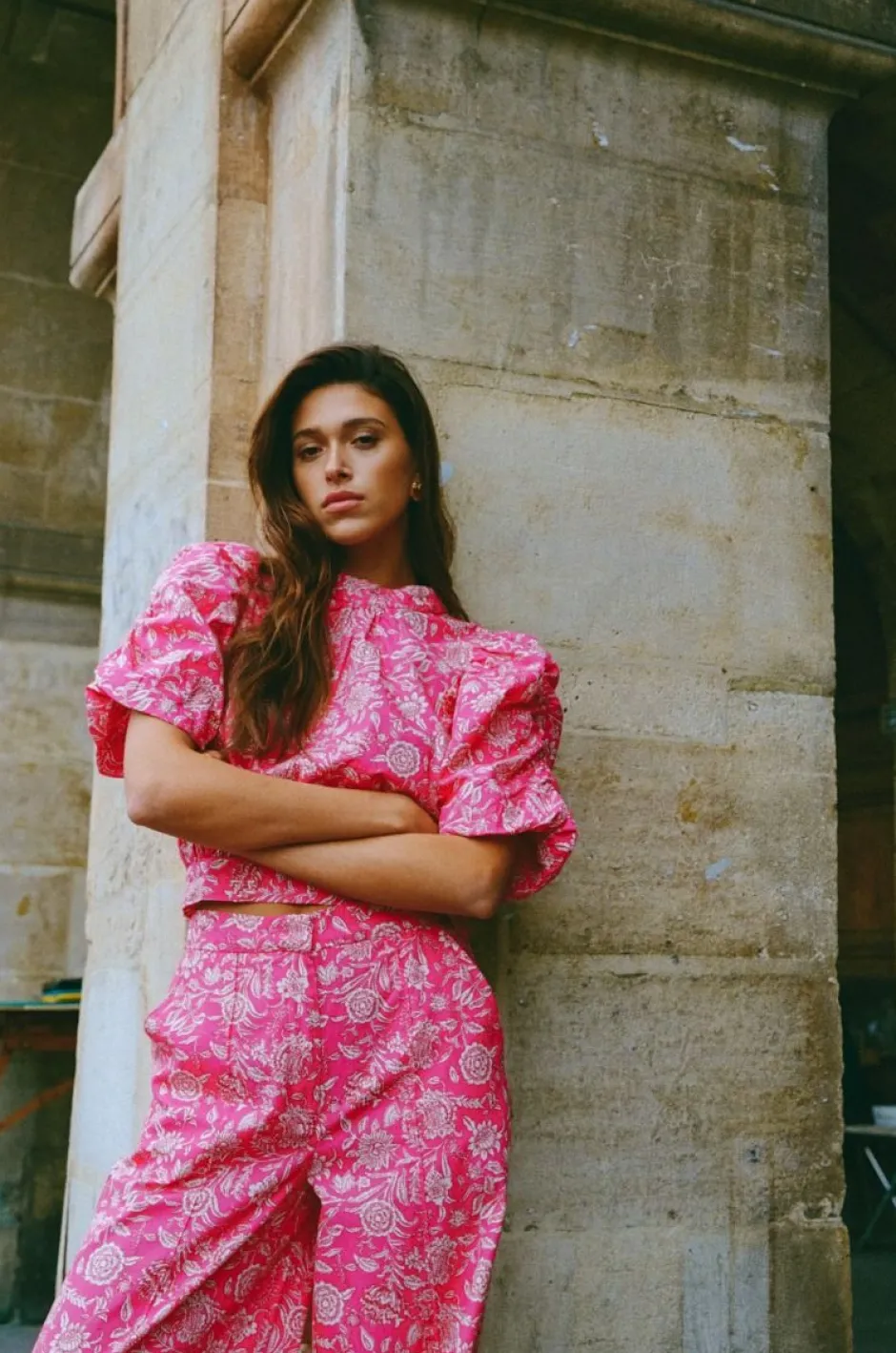 Hot Broek Holly | Flirty flower | Harper & Yve DAMES Co-ords|Broeken