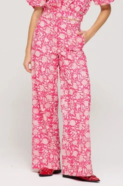 Hot Broek Holly | Flirty flower | Harper & Yve DAMES Co-ords|Broeken