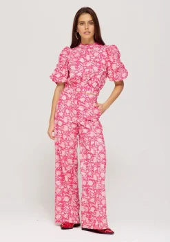 Hot Broek Holly | Flirty flower | Harper & Yve DAMES Co-ords|Broeken