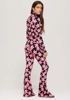 Discount Broek Jacky | Pink blossom | Harper & Yve DAMES Co-ords|Broeken