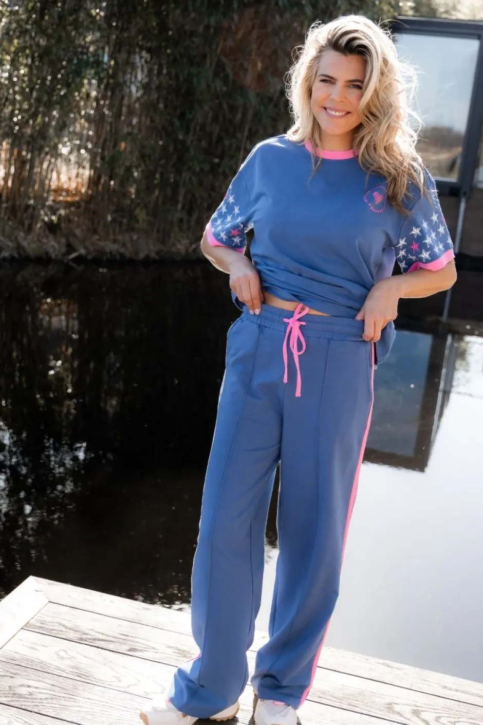 Sale Broek Urban Stars | Multicolor | DAMES Co-ords|Broeken