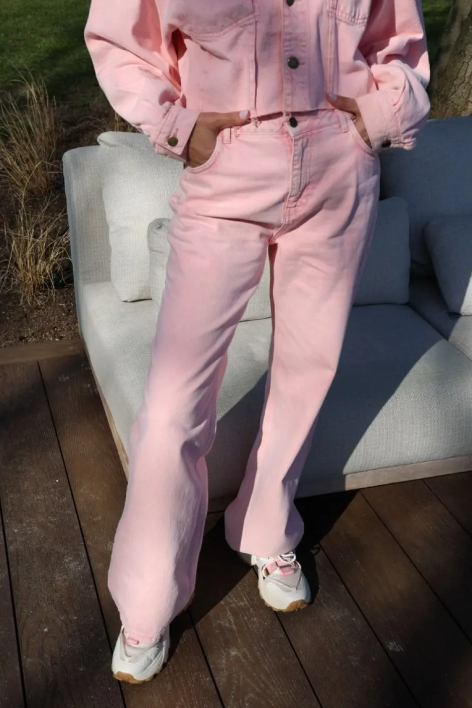 Discount Broek Yve | Bittersweet pink | Harper & Yve DAMES Co-ords|Broeken