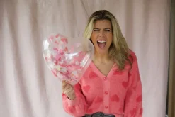 Outlet Cardigan Lovefest | Lipstick | DAMES Vesten|Vesten & Truien