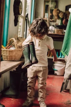 Outlet Cargo pants Quint | Taupe clay | DAMES Broeken & Jeans|Broeken