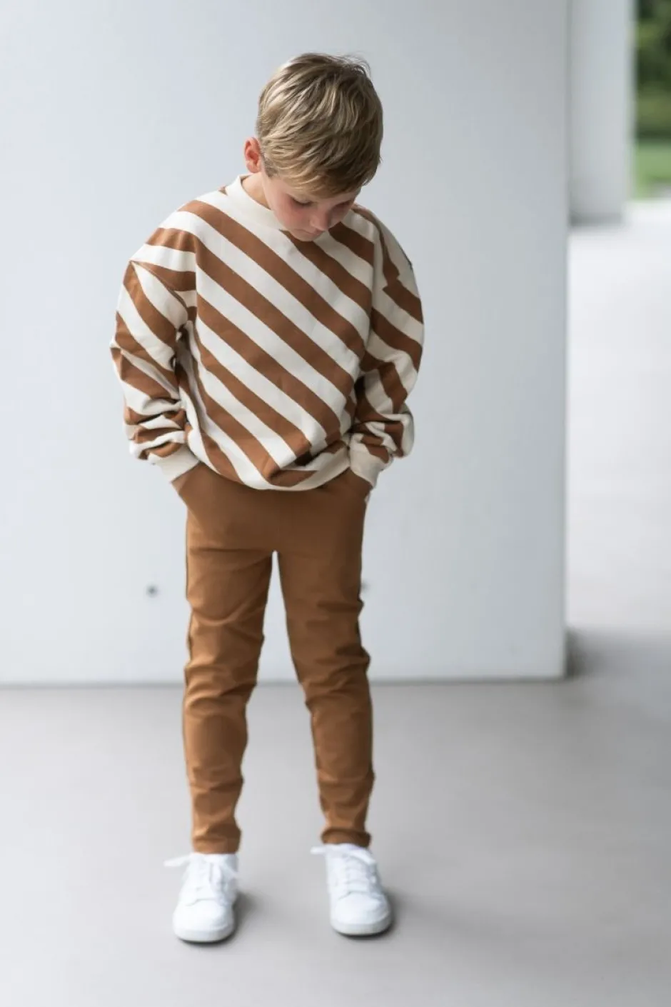 Clearance Chino broek | Biscuit | DAMES Broeken & Jeans|Broeken