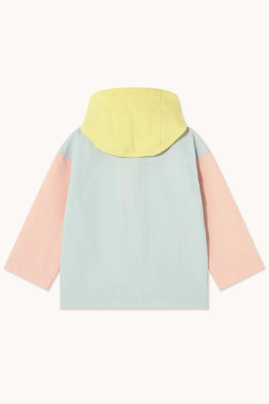 Online Color block jacket | Pastel blue/mellow yellow | Jassen & Jacks