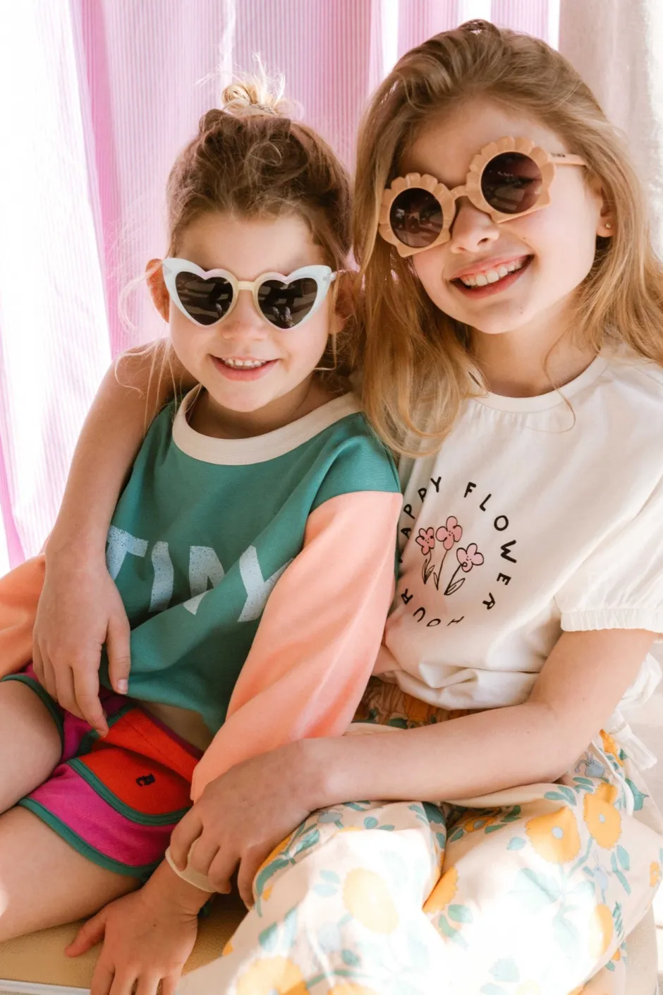 Sale Color block sweatshirt | Emerald | Truien & Vesten|Truien & Vesten