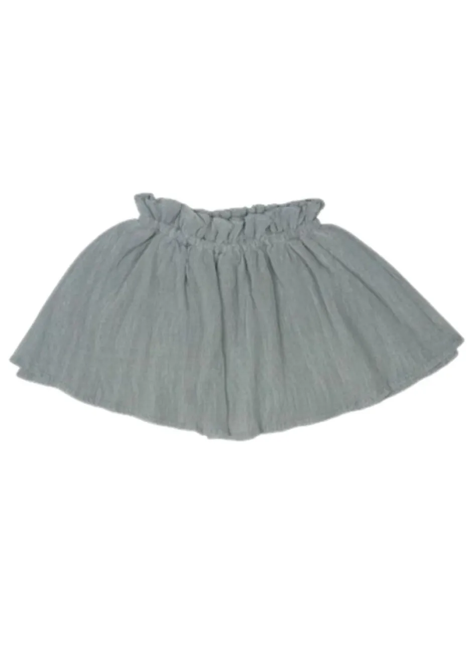 Hot Crincle skirt Strawberry | Greyish blue | DAMES Rokken|Rokken
