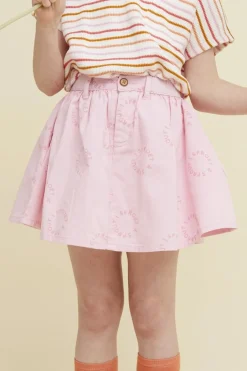 Discount Denim skirt sproet print | Summer sorbet | Sproet & Sprout DAMES Rokken|Rokken