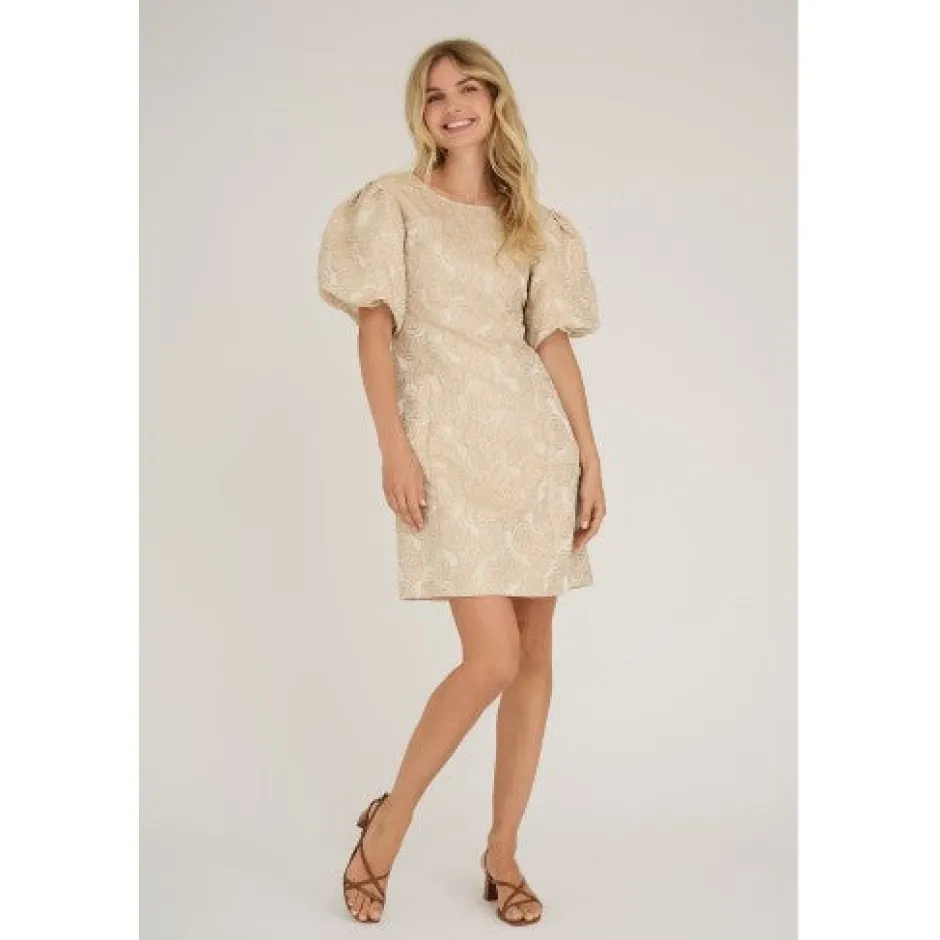 New Dress Aria | Sand | DAMES Jurken