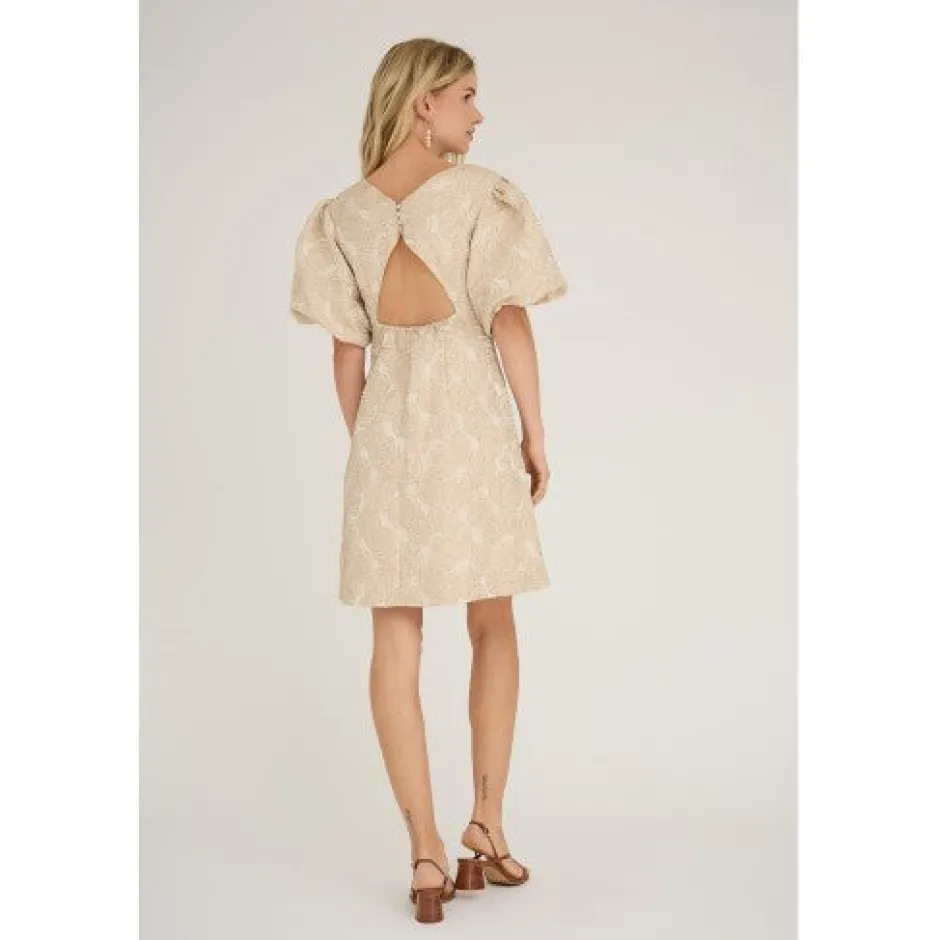 New Dress Aria | Sand | DAMES Jurken