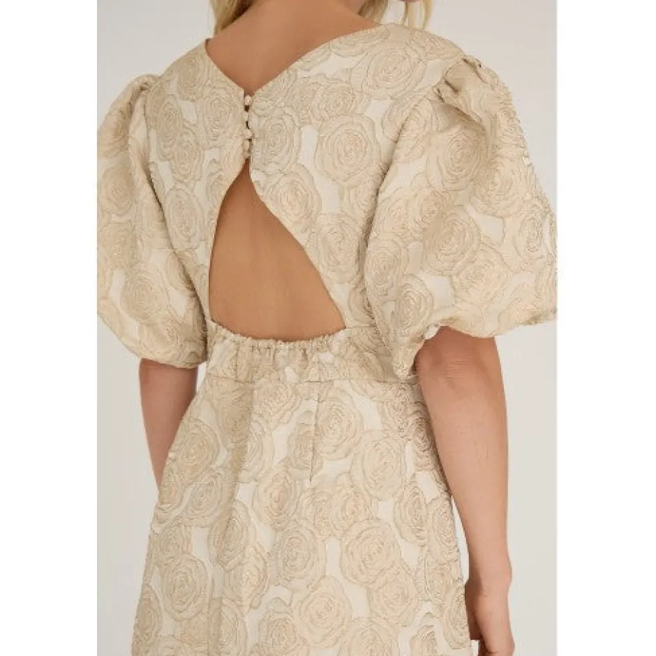 New Dress Aria | Sand | DAMES Jurken