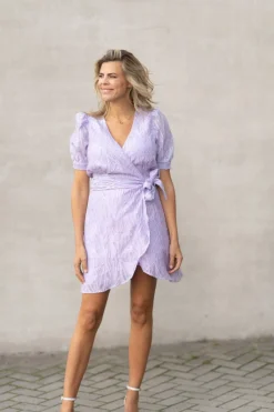 Best Dress Blossom mini | Lilac | DAMES Jurken
