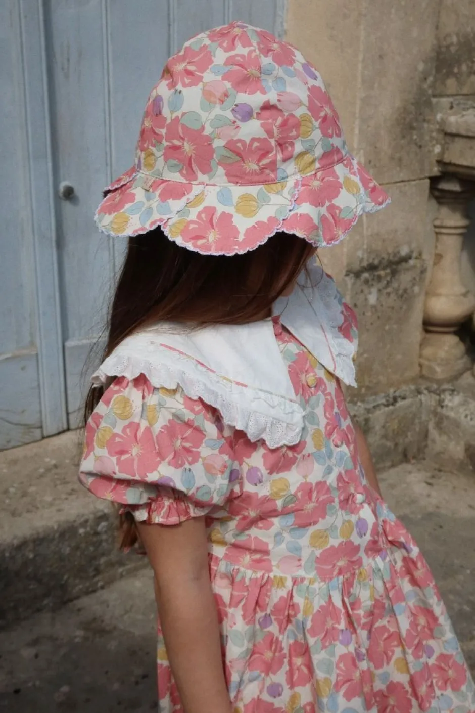 Hot Dress coeur collar gots | Fleur anglaise | DAMES Jurken & Salopettes|Jurken