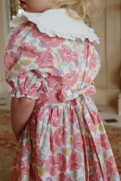 Hot Dress coeur collar gots | Fleur anglaise | DAMES Jurken & Salopettes|Jurken