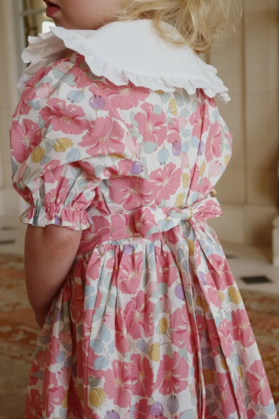 Hot Dress coeur collar gots | Fleur anglaise | DAMES Jurken & Salopettes|Jurken