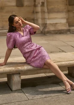 Discount Dress Daantje | Pink | DAMES Jurken