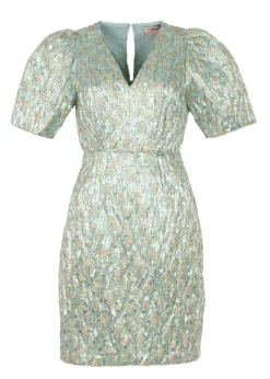 Hot Dress Daantje | Sea green | DAMES Jurken