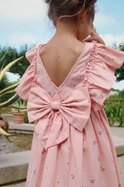 Discount Dress Evia bow | Cherry coeur | DAMES Jurken & Salopettes|Jurken