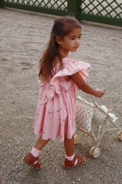 Discount Dress Evia bow | Cherry coeur | DAMES Jurken & Salopettes|Jurken