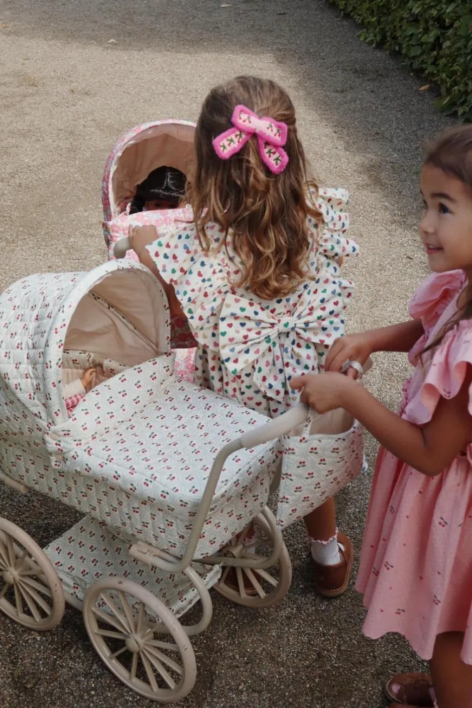 Online Dress Evia bow | Coeur coloré | DAMES Jurken & Salopettes|Jurken