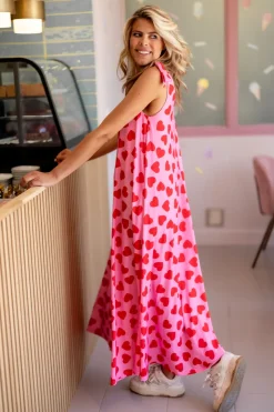 Clearance Dress Flirty Fling | Hearts | Studio DAMES Jurken|Snøpskes