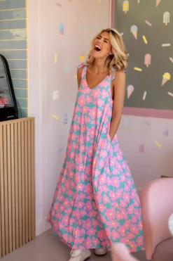 Online Dress Flirty Flower | Studio DAMES Jurken|Snøpskes