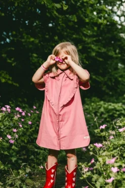 Online Dress Lucia | Pink mulberry | DAMES Jurken & Salopettes|Jurken