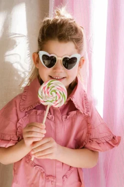 Online Dress Lucia | Pink mulberry | DAMES Jurken & Salopettes|Jurken