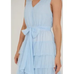 Discount Dress Miranda | Light blue | DAMES Jurken