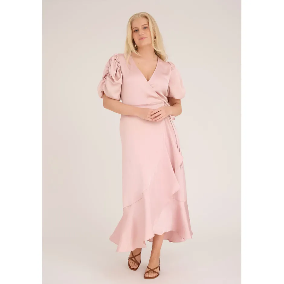 New Dress Sinda | Pale rose | DAMES Jurken