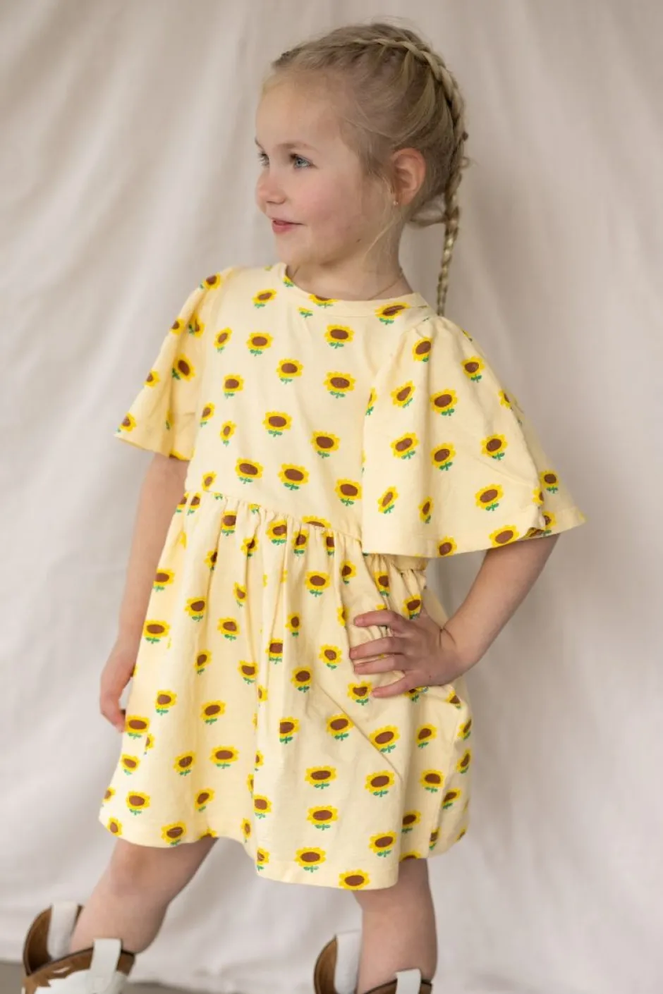 Sale Dress Sunflower all over | DAMES Jurken & Salopettes|Jurken