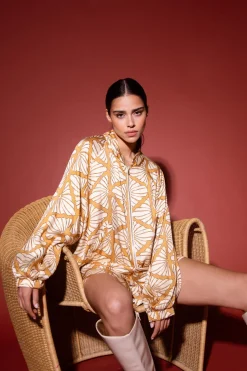 Hot Faith bomber | Multi print | DAMES Jacks & Jassen