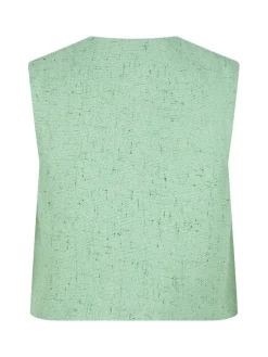 Discount Gilet Amanda | Green | DAMES Co-ords|Blazers & Gilets