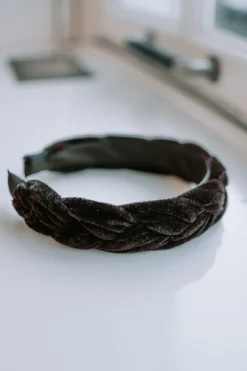 New Haarbeugel Lune | Braided brown DAMES Haaraccessoires|Haaraccessoires