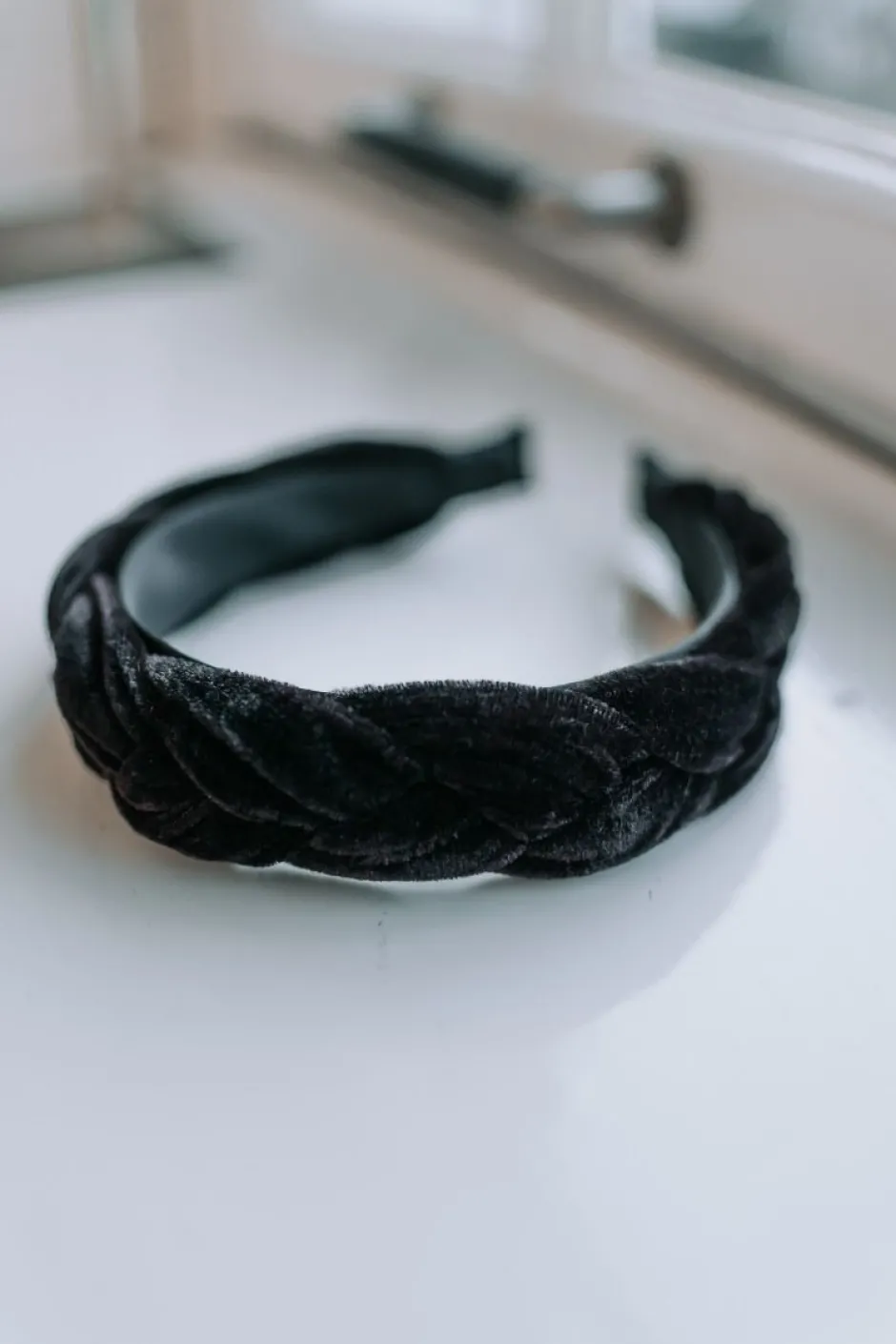 Best Haarbeugel Lune | Braided black DAMES Haaraccessoires|Haaraccessoires