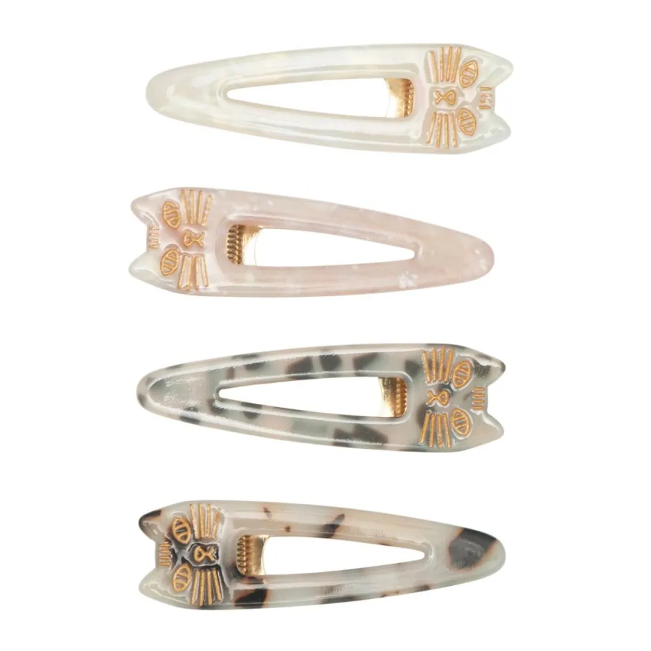 Sale Haarknipjes cat | Puppy love | 4 stuks | Mimi & Lula Haaraccessoires