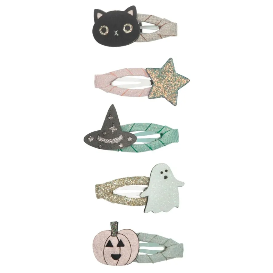 Clearance Haarknipjes halloween mini | 5 stuks | Mimi & Lula Haaraccessoires