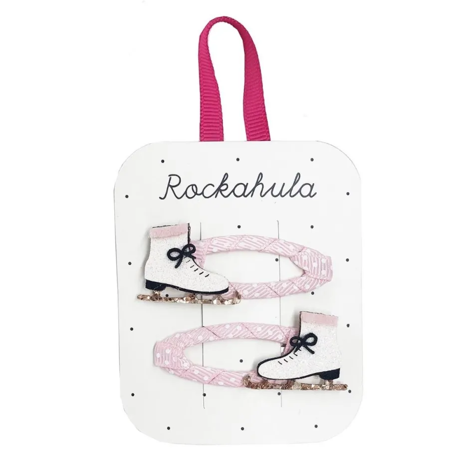 Online Haarknipjes ice skater | 2 stuks | Haaraccessoires