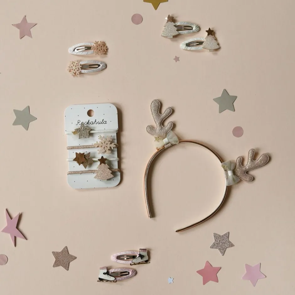 Online Haarknipjes ice skater | 2 stuks | Haaraccessoires