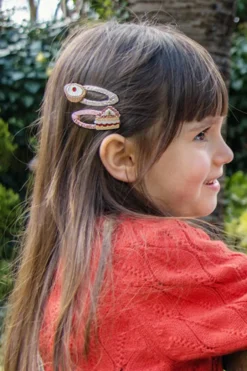 Clearance Haarknipjes sweet treats cake | 2 stuks | Haaraccessoires