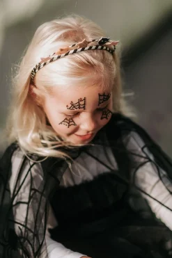 Hot Halloween face jewels | Black | Haaraccessoires