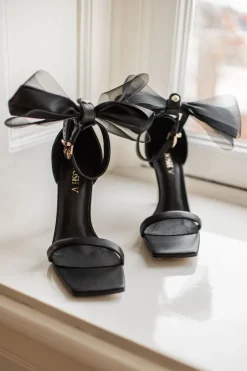 New Heels Liva | Black | DAMES Hakken