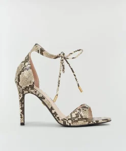 Outlet Heels Selene | Snake | DAMES Hakken